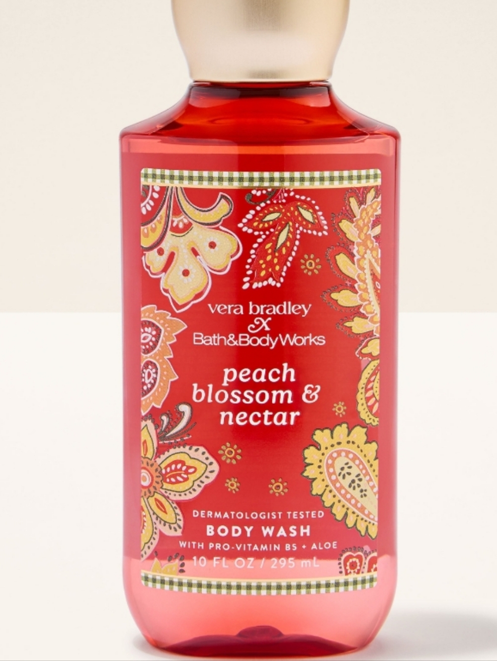 Peach Blossom & Nectar Body Wash - Red